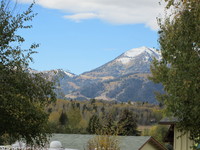 View from Carl & Marie Oksanen Home where we stayed in Jackson Hole, Wyoming - Thanks Much!